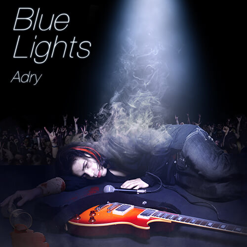 Adry Blue Lights Rock Music Album